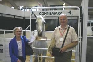 Canadian Connemara Pony Society booth at Spruce Meadows